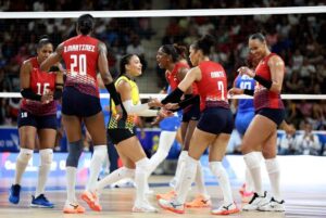 Voleibol femenino de República Dominicana vence a Puerto Rico en Juegos del Caribe