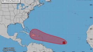 Onda tropical podría convertirse en depresión antes de acercarse a las Antillas Menores