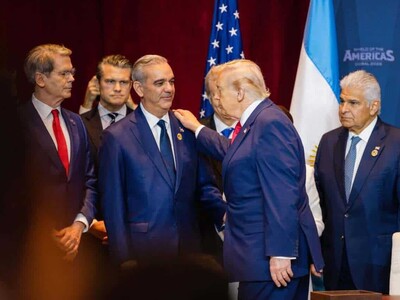 Trump elogia a Luis Abinader y destaca labor de su embajadora