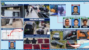 Tres apresados por intento de asalto a joyería en Villa Juana; un cuarto sigue prófugo